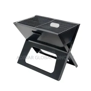 Portable X Shape Bbq Charcoal Barbecue Grill Indoors And Outdoors