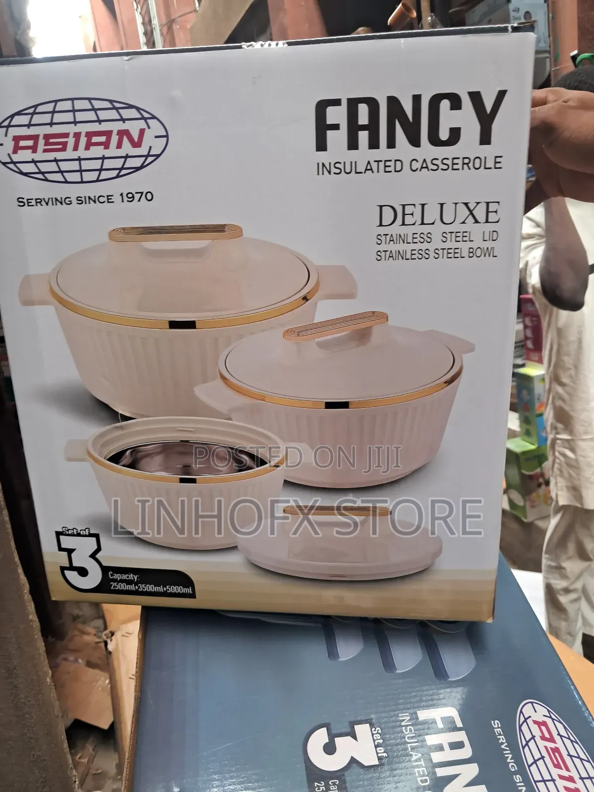 Fancy Insulated Casserole (3sets)