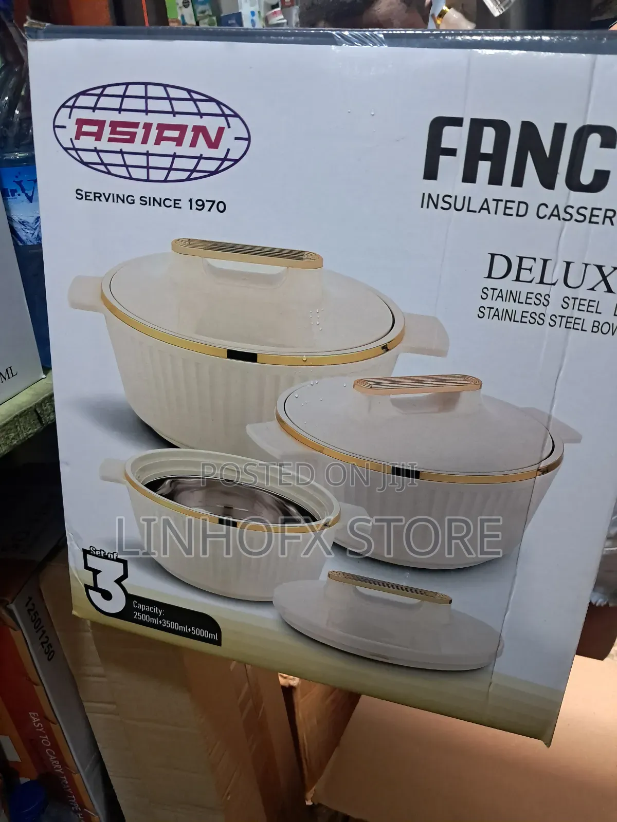 Fancy Insulated Casserole (3sets)