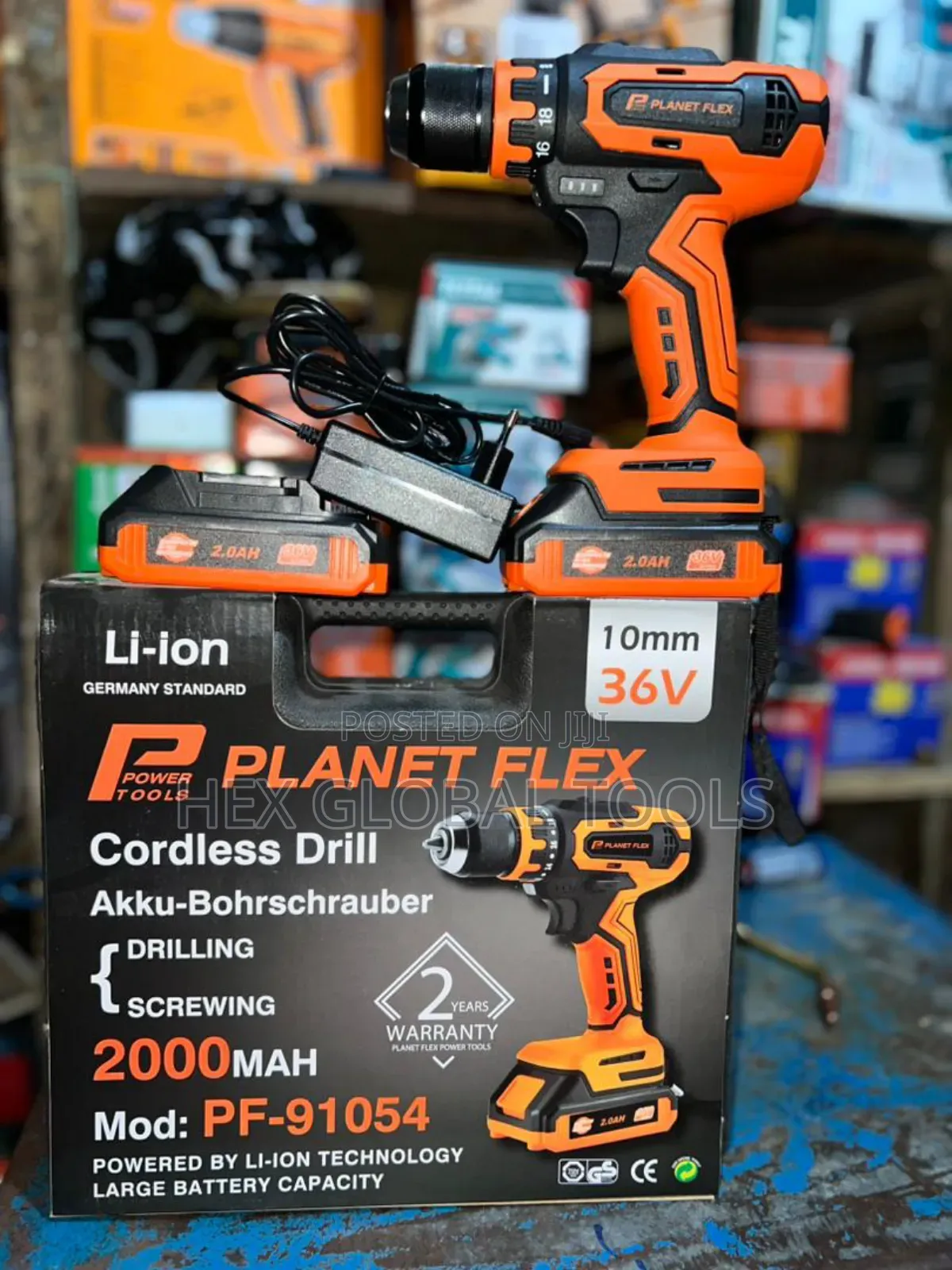 36v Planet Flex Cordless Drill