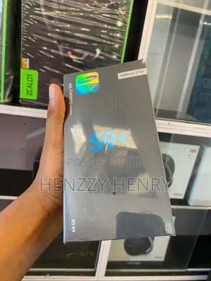 New Samsung Galaxy S9 Plus 256 GB Black