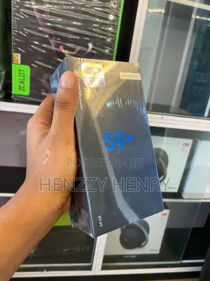 New Samsung Galaxy S9 Plus 256 GB Black