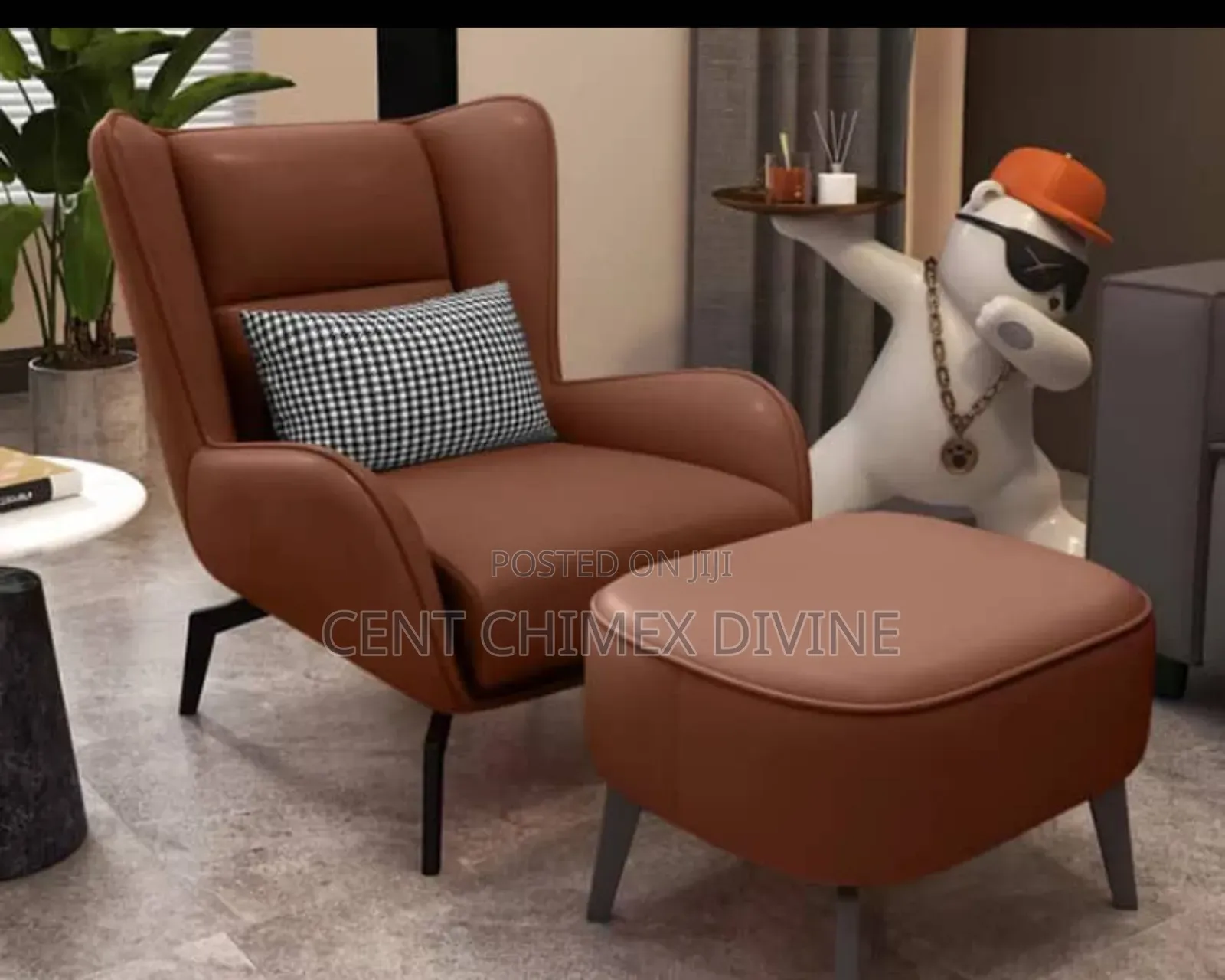Big Leather Relaxation Chair