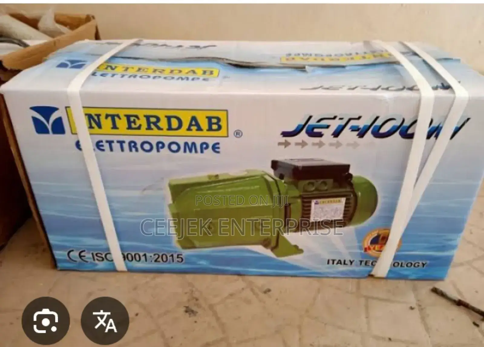 1hp Interdab Surface Pump With Thermostart