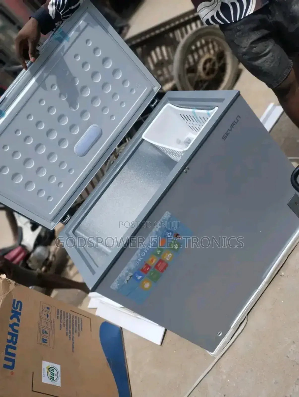 Skyrun Deep Freezer, Ice Maker Fast Freezing