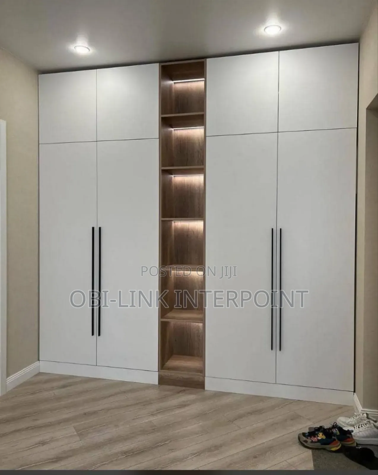 Massive Luxury Wardrobe With Light