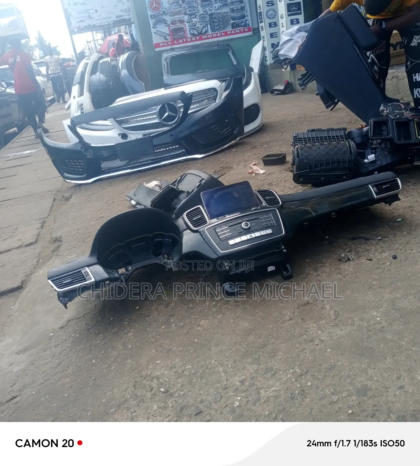 Skeleton Dashboard for Gle350 2016/2018 Model