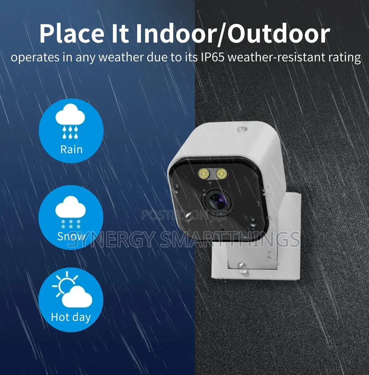 Dual 4mp Mini Wi-Fi Indoor Surveillance Camera