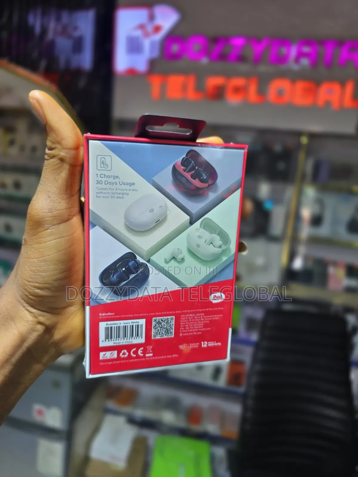 Itel Budsneo 3 Wireless Earbuds