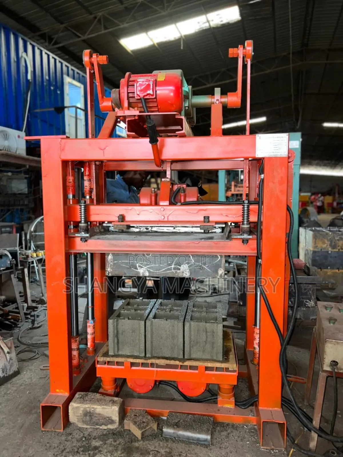 Qtj4-40 Block Moulding Machine