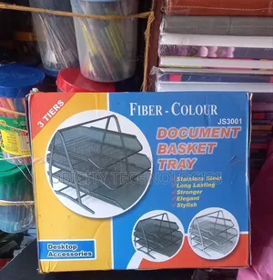 3 Layer Metal Mesh Desk Organizer