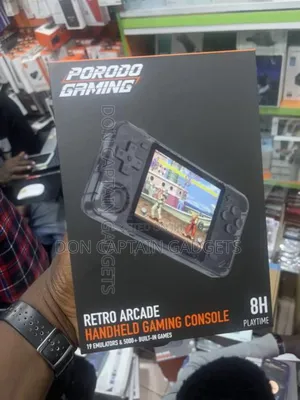 Porodo Gaming Retro Arcade Handheld Gaming Console 5000 Inbuilt Games