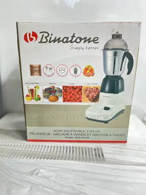 Binatone Blender, Grinder & Meat Chooper 550w Blg-675ss