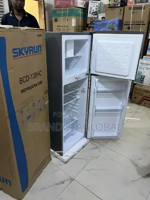 Skyrun Double Door 138l Fridge – Energy Efficient, Brand New