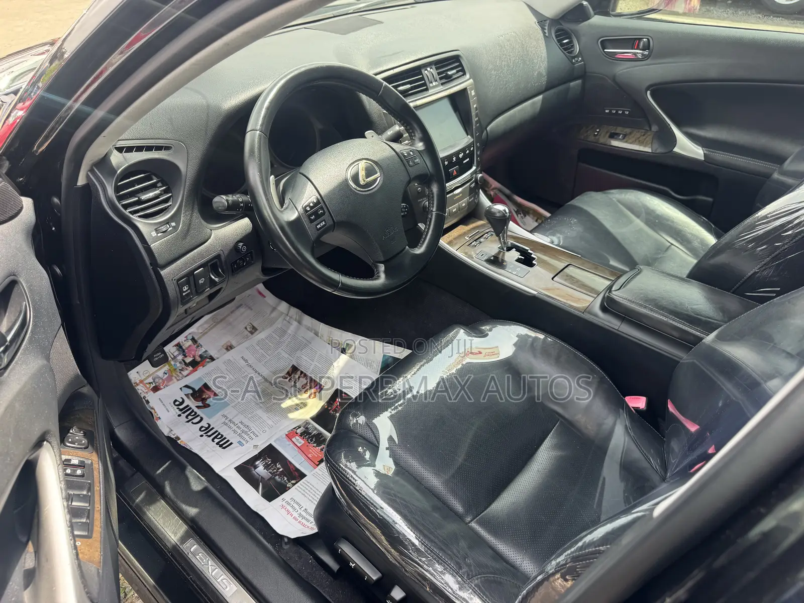Lexus IS 250 Automatic 2011 Black