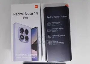 New Xiaomi Redmi Note 14 Pro 5G 512 GB Black