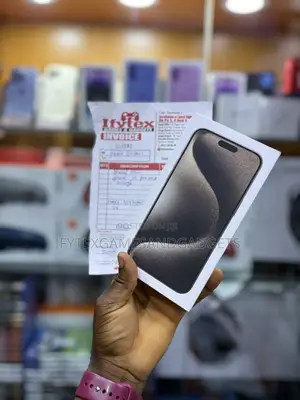 New Apple iPhone 15 Pro Max 256 GB Black