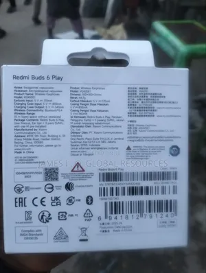 Redmi Ear Buds,Buds 6 Play