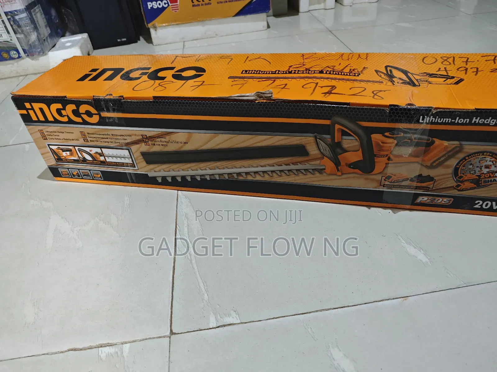 Ingco Cordless Hedge Trimmer