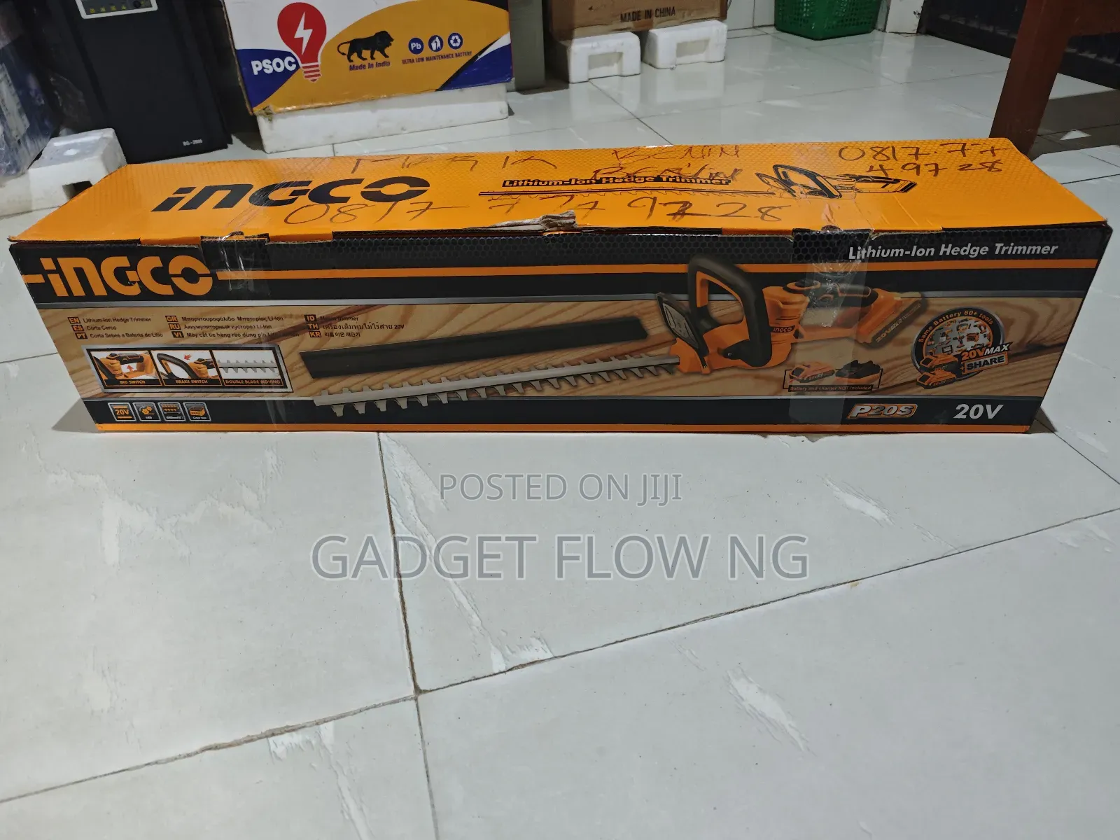 Ingco Cordless Hedge Trimmer