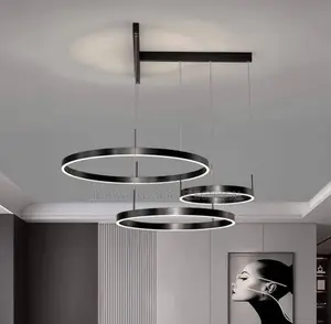 Modern Rings Circle Hanging Chandelier