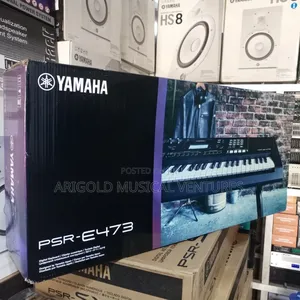 Yamaha Professional Keyboard PSR-E473 Big Name  