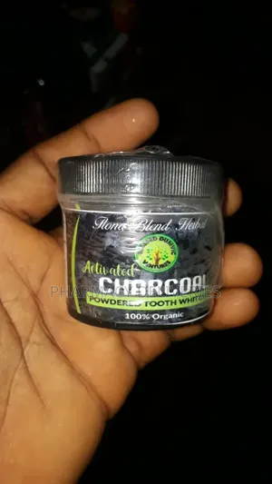 Herbal Activated Charcoal Powder – 100% Organic Tooth Whitener 