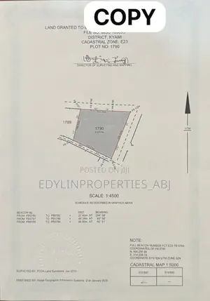 Comprehensive Development Land at Kyami District. FCT Abuja
