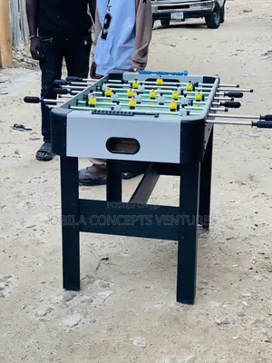 Gray Foosball Table