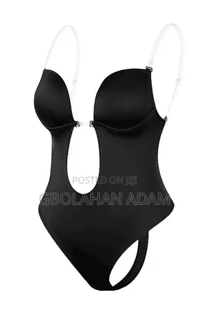Invisible Bra Strap Deep Backless Shapewear Tummy Body Shaper