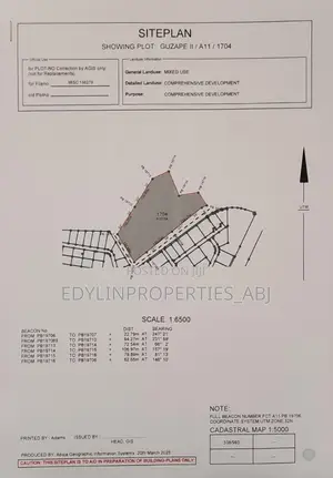 Fcda R of O Mixed Use Land at Guzape 2