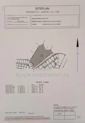 Fcda R of O Mixed Use Land at Guzape 2