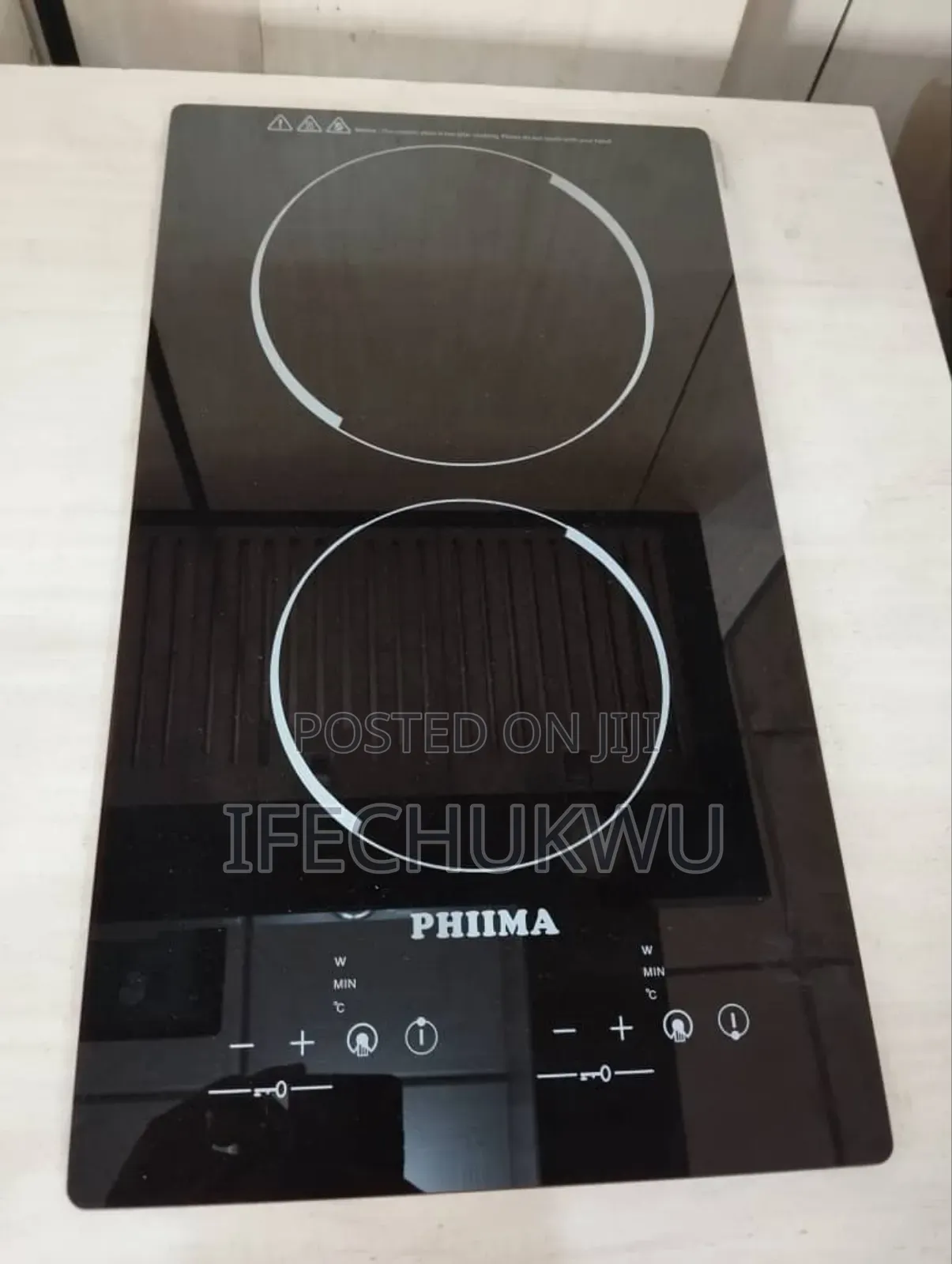 Original Quality Phiima Built-in 2 Burners Electric Cooker 90cm Copper
