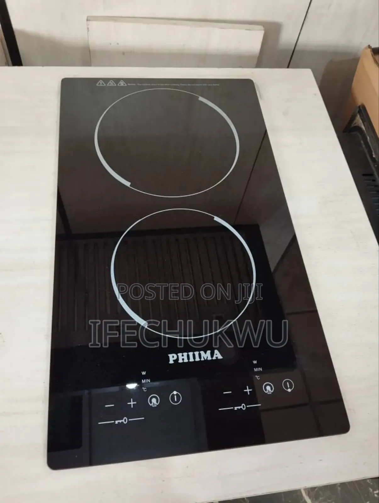 Original Quality Phiima Built-in 2 Burners Electric Cooker 90cm Copper