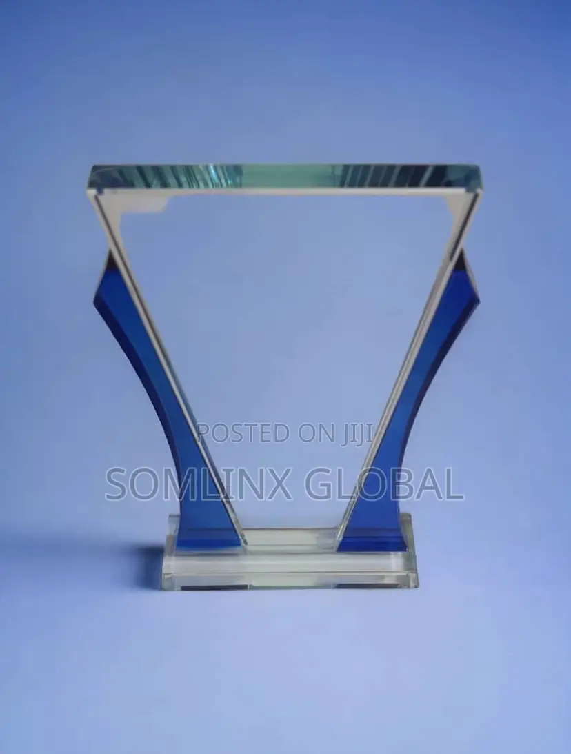 Glass Plaque, Transparent Base M