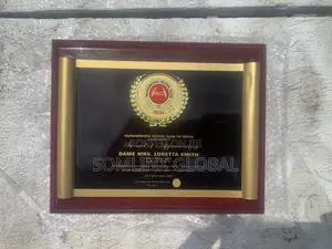 Wooden Plaque, With Particular Design