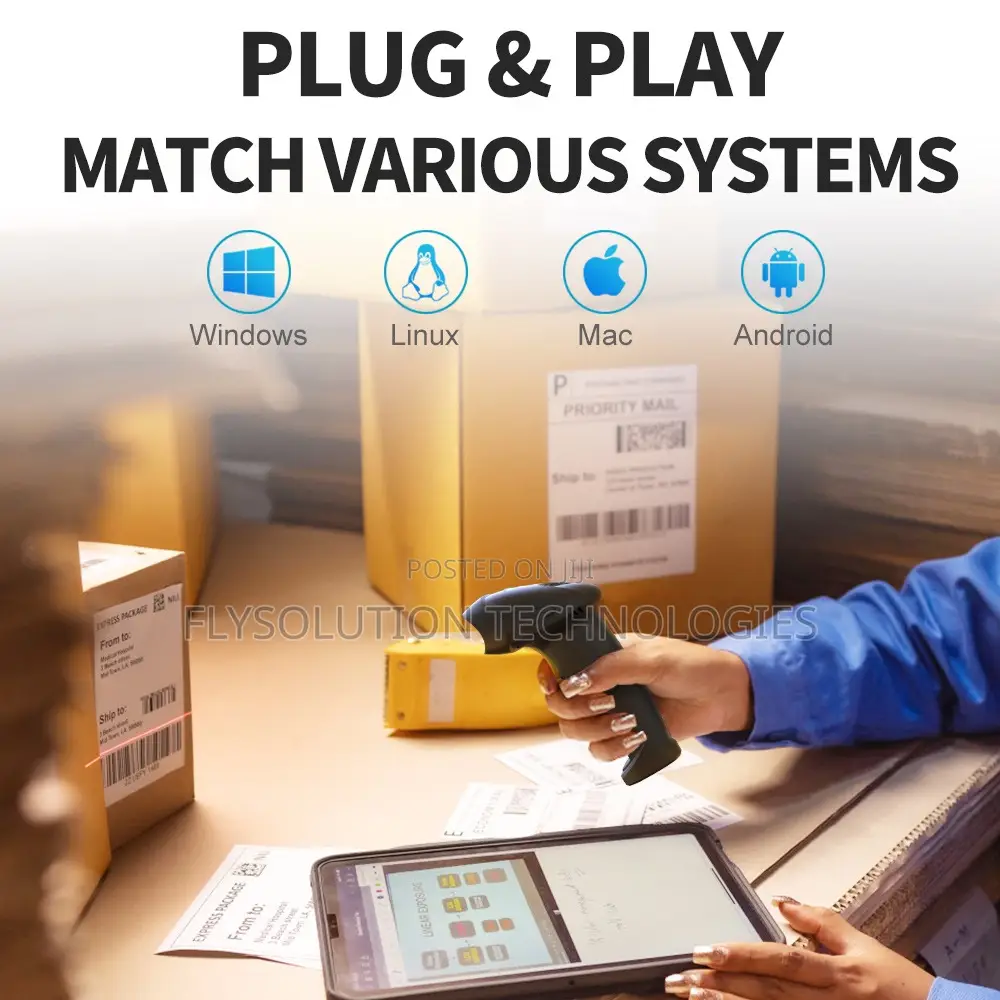 X-620f 1d Laser Wireless Handhold Barcode Scanner