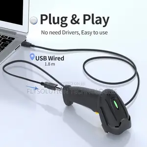 X-9101c Supermarket Wireless 2.4g Qr Code Handheld 2d Barcode Scanner