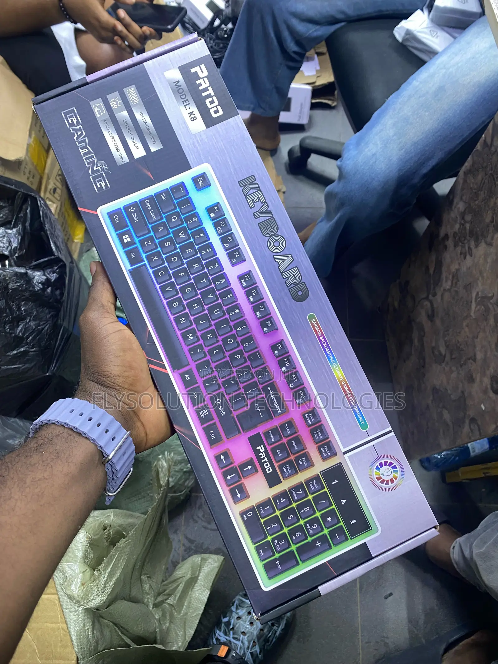 Patod RGB Wired Gaming Keyboard