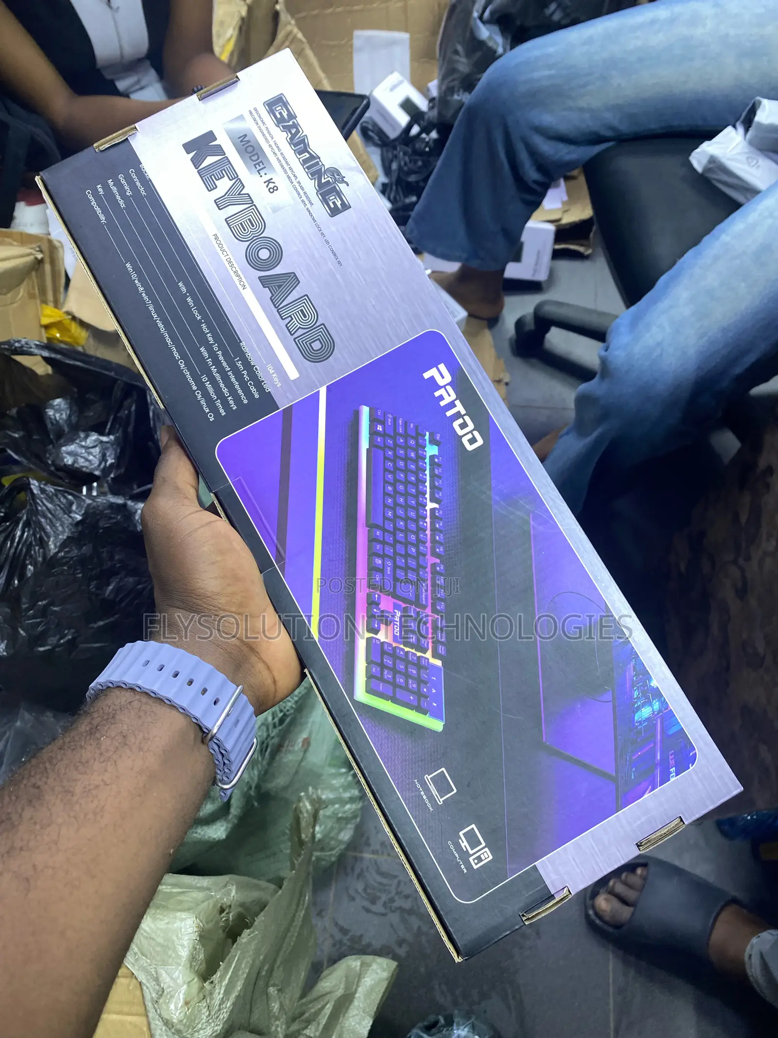 Patod RGB Wired Gaming Keyboard