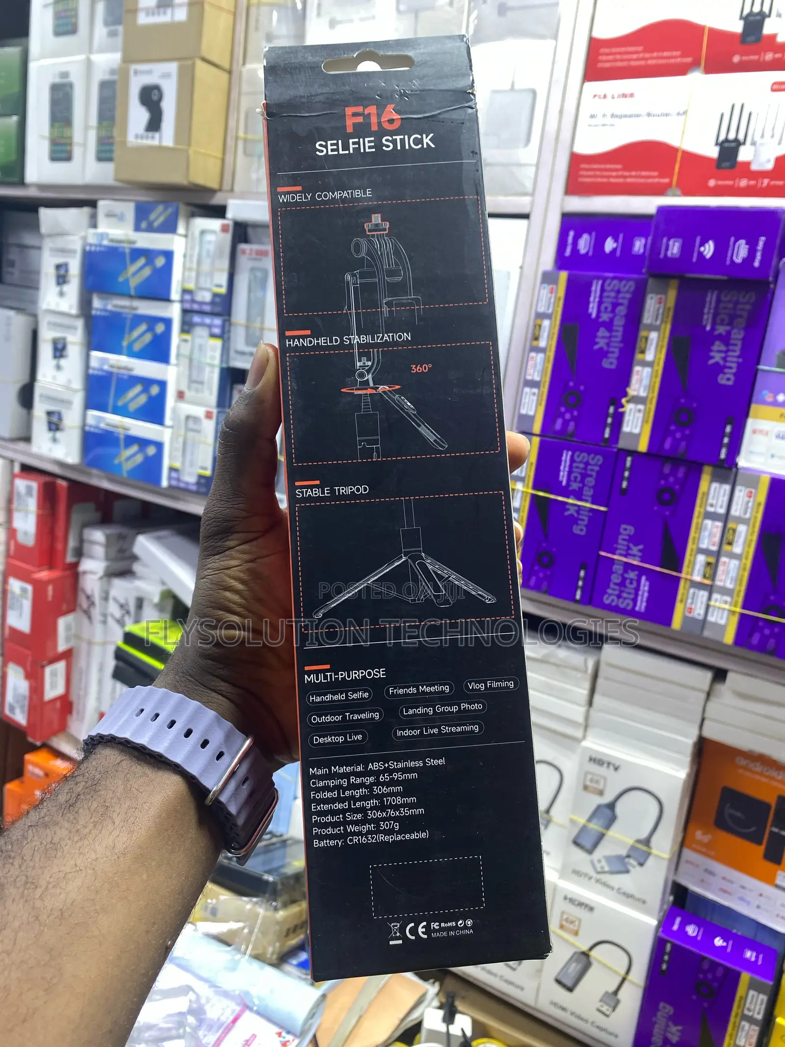 F16 Selfie Stick Tripod Stand