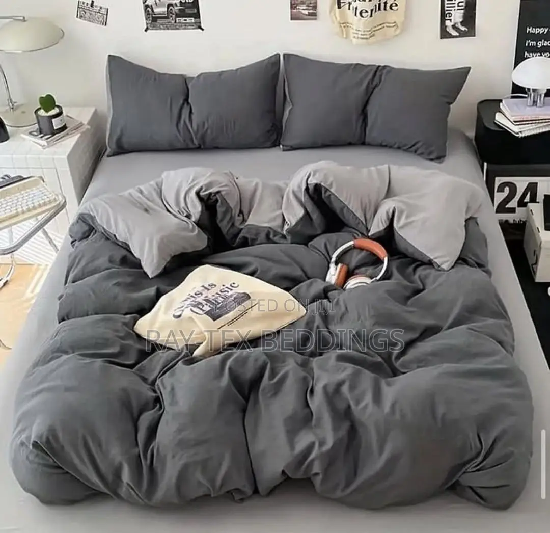 Light and Dark Gray Duvet Combo
