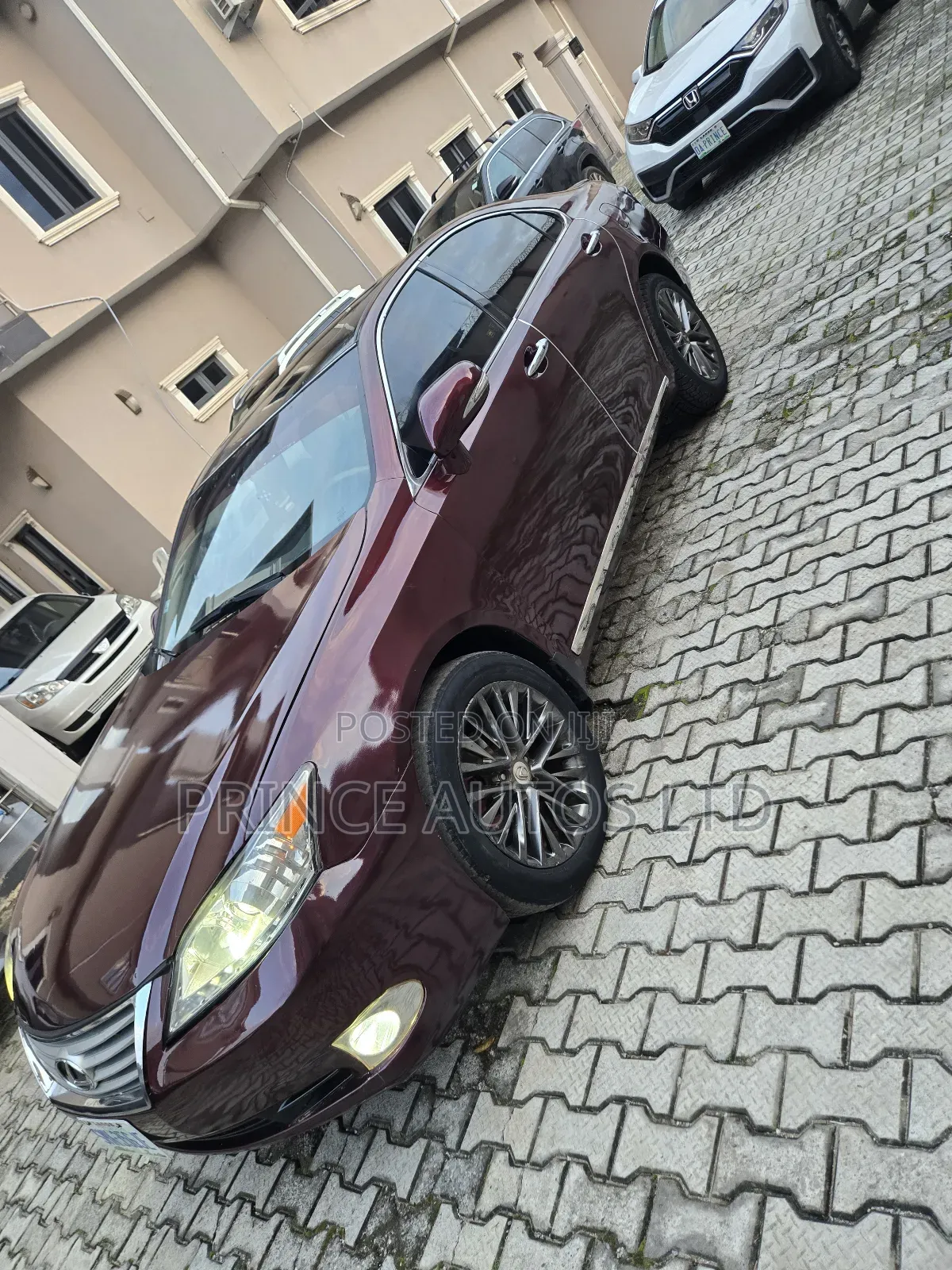 Lexus ES 350 2008 Maroon