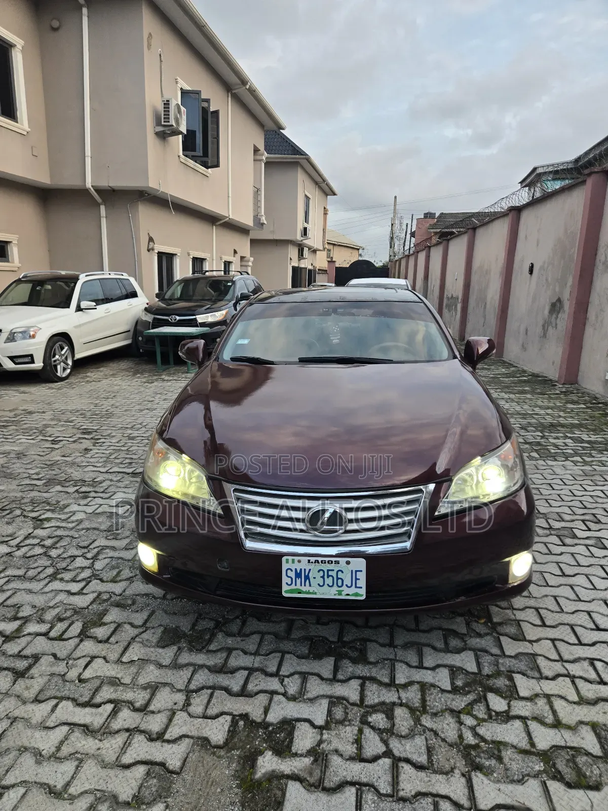 Lexus ES 350 2008 Maroon