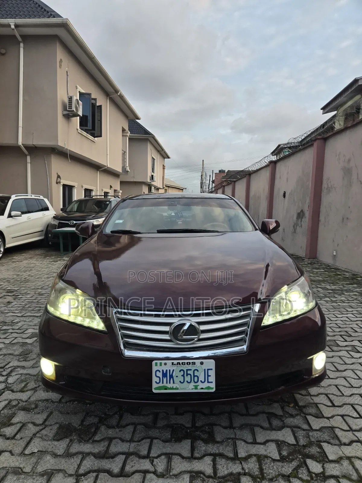 Lexus ES 350 2008 Maroon