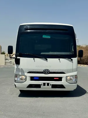 New Toyota Coaster 2025 White