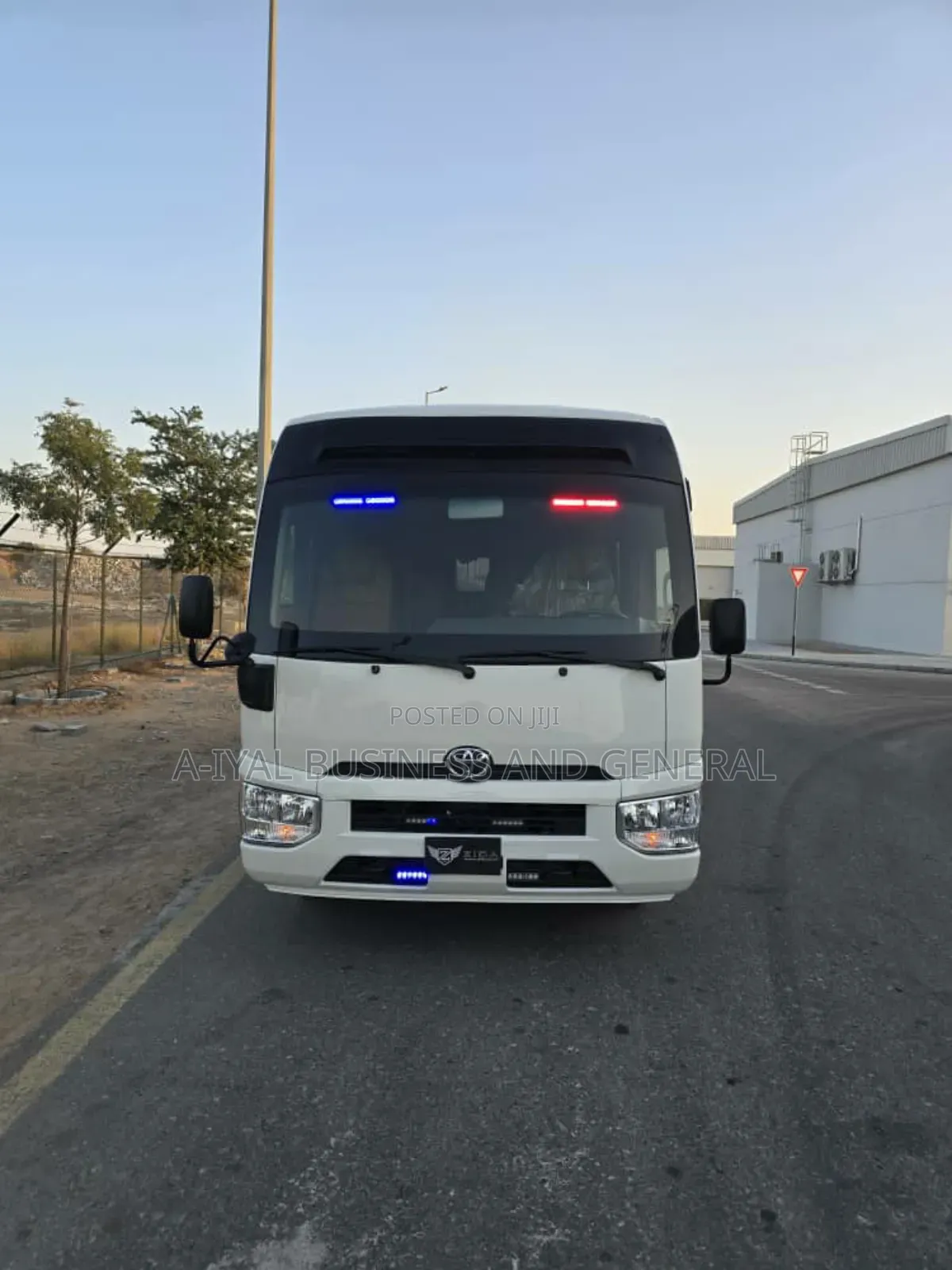 New Toyota Coaster 2025 White