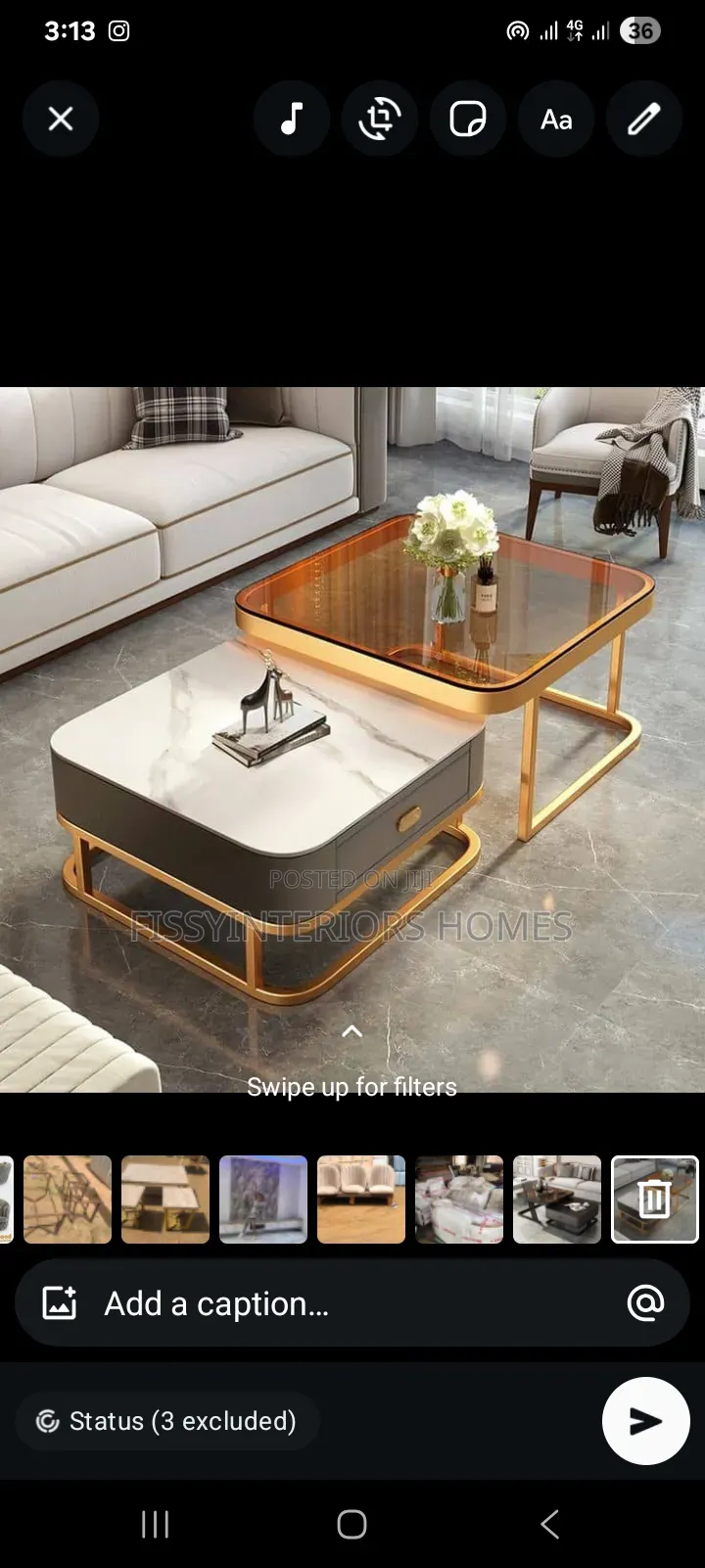 Table By Fissyinterior Design