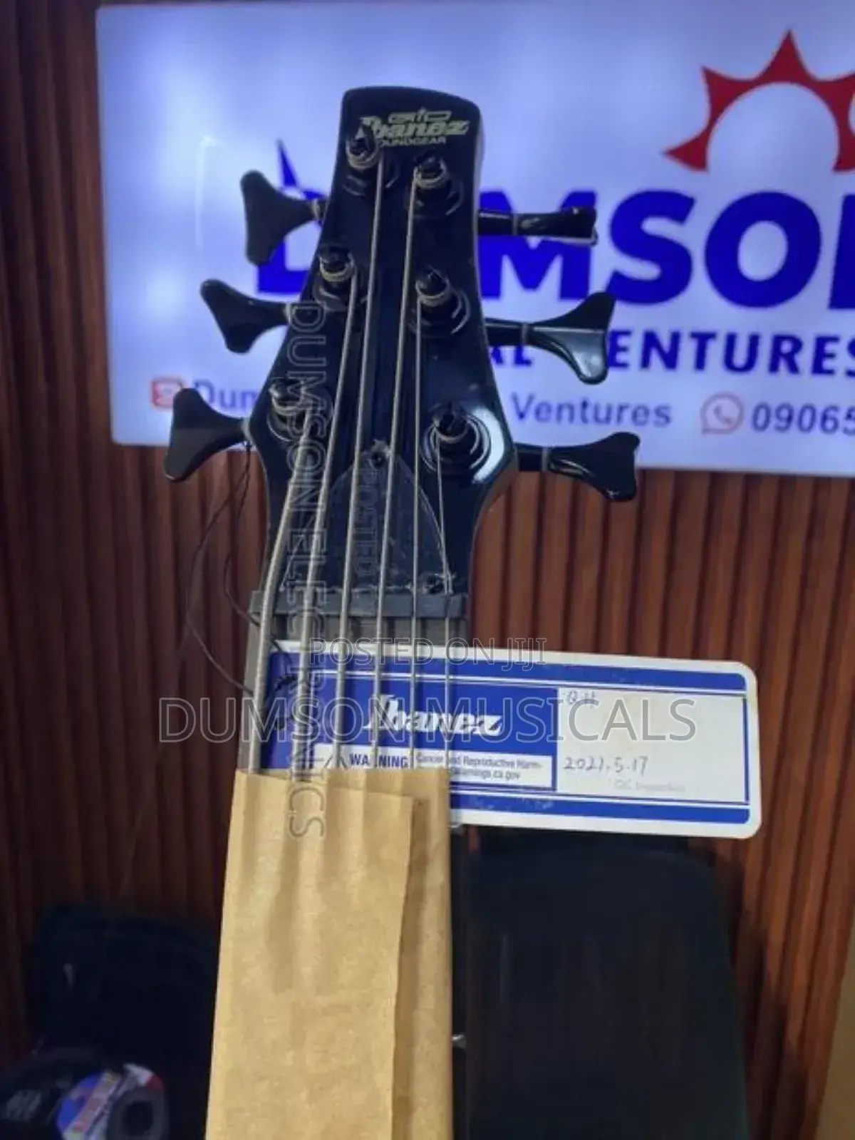 Ibanez 6 Strings Active Bass Guitar