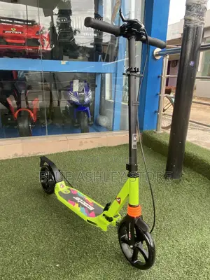 Foldable Kick Scooter for Adults and Teens Green